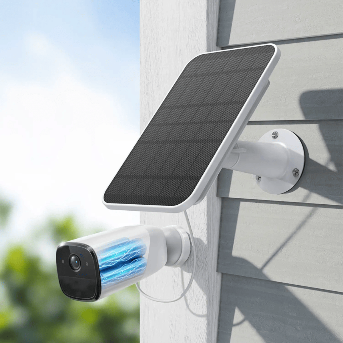佳信捷太阳能摄像机解决室外监控问题